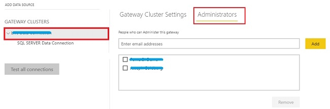  Administrative Section